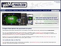 Dtails du site www.wam-poker.com