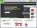 Dtails du site www.spotify.com